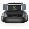 LVFAN Caricatore Per Fitbit Charge 5, Caricabatterie Con Pulsante di Ripristino, Stazione di Ricarica Magnetica, Cavo di Ricarica USB C Accessori di Ricambio Per Fitbit Charge 5 / Luxe - Nero