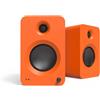 Kanto REN 200W Powered Speaker System with HDMI ARC Input for TV & Home Theater | USB-C and Bluetooth 5.3 | High/Low Pass Filter | Pair | Matte Orange