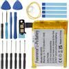 Fuworance 315 mAh 3.7 V B030FE Batteria di ricambio compatibile con Samsung Gear 1 SM-V700 GH43-03992A SP48223 Orologio intelligente ricaricabile batteria ai polimeri con kit di riparazione