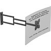 XTRARM Axis XL 108,5 cm Supporto TV Parete per 50-75 Pollici - Braccio TV Extra Lungo fino a 108,5 cm, Girevole, Inclinabile e Rotazione, Portata 25 kg, VESA fino a 200x200 mm