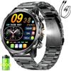 FITFLEX Smartwatch Uomo con 1000 mAh Chiamata Bluetooth, 1.7 HD Militare Orologio Smart Watch con Torcia LED,100+ Modalità Sportive,Cardiofrequenzimetro e Sonno,Impermeabile IP68 per Android iOS