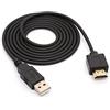 HTGuoji Cavo adattatore da USB a HDMI, convertitore di ricarica da USB 2.0 tipo A maschio a HDMI maschio (solo per la ricarica) (1,5 metri)