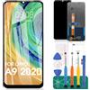 SRJTEK Schermo LCD per OPPO A9 2020 per Oppo A11x Sostituzione dello schermo CPH1937 A5 2020 Display Touch Digitizer Assembly CPH1939, CPH1941 Kit di riparazione (nero senza cornice)