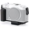 Tilta X-M5 Cage, kit di base per fotocamera vintage compatibile con X-M5 con piastra di base, staffa per pollice Hot Shoe, adattatore ARCA - Nero TA-T73-A-B