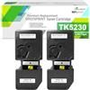 GREENPRINT TK5230 TK-5230 Cartucce Toner Compatibili 2 Nero 2600 Pagine per Kyocera Ecosys TK5230K M5521cdn M5521cdw P5021 P5021cdn P5021cdw Stampanti