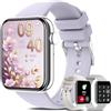 Betatree Orologio Smartwatch Donna Uomo, 1,85'' Smart Watch con Chiamate e Risposta Bluetooth, Orologio Digitale Fitness 19 Modalità Sport con Frequenza Cardiaca/SpO2/Sonno per Android iOS