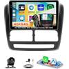 Roinvou 4G+64G Android 15 Schermo Autoradio per FIAT Doblo 2010-2015/Opel Combo 2011-2018 CarPlay Android Auto, 9 Pollici Incell Touchscreen Stereo Auto GPS Bluetooth EQ WIFI RDS FM SWC Telecamera