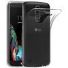 MaiJin Custodia per LG K10 (5,3 Pollici) Morbido TPU Cover Cristallo di Rocca Trasparente Anti Scivolo Protezione Posteriore Cover