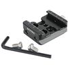 NICEYRIG Universale Arca Standard Quick Release Base Piastra Morsetto per DJI Ronin S Gru Serie/Weebill S/MOZA Stabilizzatore Gimbal