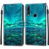 SIENIANLINE Custodia per Huawei P Smart Z / Y9 Prime 2019 / Enjoy 10 Plus/Honor 9X / Honor 9X pro, Premium Flip Caso in Pelle Case per Huawei P Smart Z / Y9 Prime 2019 / Enjoy 10 Plus/Honor 9X / 9X pro