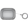 GIOPUEY Clear Cover Compatibile con Airpods Pro 3 2025, Custodia TPU, Ultrasottile Case Cover, Antiurto, Resistente ai Graffi - Transparent Black