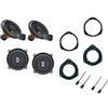 Superauto hi-fi DSK 165 dsk165.3 DCX 130 Altoparlanti 2 vie + Supporti casse OPEL Corsa D Anteriore e Posteriore