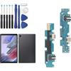 RongZy Connettore Ricarica per Samsung Galaxy Tab A7 Lite Wi-Fi SM-T220 Dock Connettore per Samsung Tab A7 Lite 2021 Charging di Ricambio Presa di Cavo Flessibile con Strumenti