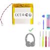 Aousavo AEC353535 - Batteria di ricambio compatibile con Beats Solo 2.0, Solo 3.0 Wireless Bluetooth Headphones con Free Toolkit