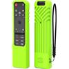 SIKAI CASE Custodia in silicone per LG MR25GA Magic Remote (serie 2025 OLED C5 B5 G5 M5), antiurto e antiscivolo, su misura con grip per telecomando LG Smart TV (verde)