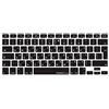 MiNGFi Copritastiera Silicone ebraico per MacBook Pro 13 A1278 A1425 A1502 (2008-2017), Air 13 A1369 A1466 (2010-2017), Pro 15 A1398 A1286 (2008-2015), Pro 17 A1297 (2011) EU/ISO - Nero