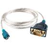 usangreen UC232 Cavo FTDI USB RS232 con Db9 maschio Pinout completo compatibile con UC232 US232 Micro USB Serial Cable Type C Serial Cable (Micro USB maschio FT231XS 150cm)