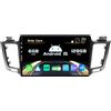 BXLIYER SXAUTO Android 14 [Built-in 4G DAB] 6G + 128G - Autoradio per Toyota RAV4 (2013-2018) - Dual Band WiFi - CarPlay Android Auto - Fotocamera + MIC - Controllo volante DSP Bluetooth - QLED 10.1 pollici
