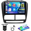 Motorsi 4G+128G 5G WiFi Autoradio per Fiat Doblo 2010-2015 per Combo 2011-2018 con Wireless Carplay Android Auto, 9 IPS Android Bluetooth Car Stereo con GPS/RDS/FM/SWC/USB/Mirror Link+Telecamera