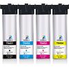 DOUBLE D Cartucce d'inchiostro aggiornate T9451 T9452 T9453 T9454 funzionano per Epson WorkForce Pro WF-C5710DWF WF-C5790DWF WF-C5210DW WF-C5290DW Epson WF-C5710 WF-C5790 WF-C5210 WF-C5290, confezione