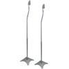 HALTERUNGSPROFI 2 supporti per altoparlanti universali per satelliti Surround Box S01 argento