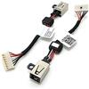 GGZone Connettore di alimentazione DC con cavo di cablaggio per Dell Precision M3800 XPS 15 9530 TPNTM DC30100O800