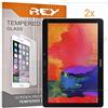 REY Pack 2X Pellicola salvaschermo per Samsung Galaxy Tab S 10.5 T800 Wi-Fi Y 4G, Pellicole salvaschermo Vetro Temperato 9H+, di qualità Premium Tablet
