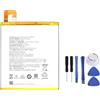GDDGFVKV L19D1P31 - Batteria per laptop da 3,86 V, 5000 mAh, 19,3 Wh, compatibile con Lenovo Tab M8 (2nd Gen) 8,0 pollici, TB-8505X TB-8505F TB-8505FS