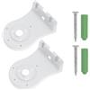 EMSea Staffa di montaggio a parete per telecamera di sorveglianza, 2 pezzi, staffa di montaggio a parete e a soffitto per sistemi di sicurezza CCTV compatibile con EZVIZ serie C6/C4 supporto