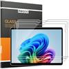 MEGOO [3 Pezzi Protettiva Pellicola vetro temperato per Microsoft Surface Pro 11, Surface Pro 9/Pro 10,Pro 8/Pro X (13 Zoll),9H Durezza/HD vetro pulito