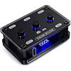 COOIDEA Toslink Splitter 1 in 3 Out - Cavo Splitter Ottico Audio Digitale con Interruttore di Canale Indipendente, Supporta 192k/24 Bit Compatibile con Canali LPCM2.0/DTS/Dolby-AC3 5.1