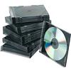 Q-CONNECT CD custodia CD Colore Nero Confezione da 25