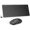 TECKNET Specifiche Spagnole, QWERTY Mini Tastiera e Mouse Wireless