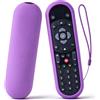 YAREETY Custodia per telecomando originale SKY Q Voice Control SKY135, Touch & Non-Touch, custodia protettiva in silicone con cordino per telecomando in vetro