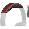 SOULWIT Ricambio Archetto per Bose QuietComfort 25(QC25) Cuffie, Sostituire il Pezzo Fascia Headband Band - Borgogna