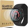 Suoman Diruite 4 Pezzi per Samsung Galaxy Watch 5 Pro 45mm Vetro Temperato Protettiva Schermo, HD Protettiva Pellicola[Senza Bolle][Antigraffio]