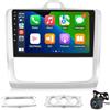 Techschermo [2+64G]Autoradio Android 13 per Ford Focus Exi MT 2 3 Mk2 Mk3 2004-2011 con Senza Fili Carplay&Android Auto - Radio Touchscreen da 9 Pollici con WiFi GPS DSP FM/RDS Radio SWC+ Telecamera di Backup AHD