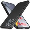 GIOPUEY Cover Compatibile con Xiaomi Poco F8 PRO, Il Materiale TPU Ultrasottile Custodia, Anti Impronta Digitale Phone Case [Resistente all'Usura] [Antiscivolo] - Nero