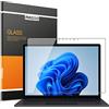 MEGOO Protezione dello schermo del laptop 5 per Surface [Vetro temprato], [Ultra Clear][Quick Response] [Anti-Scratch] Compatibile per Microsoft Surface Laptop 5/4/3/2/1-13,5 pollici