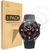 Mr.Shield Vetro Temperato Pellicola per OnePlus Watch 3 3-Pezzi