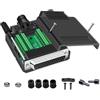 PENGLIN DB44 Adattatore seriale senza saldatura, RS232 D-SUB a 44 poli, adattatore femmina a 44 pin, connettore femmina Breakout Board con accessori per alloggiamento