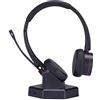 MKJ Cuffie wireless con microfono con cancellazione del rumore per call center Ufficio Softphone Lavoro da casa Cuffie per teleconferenze Teams
