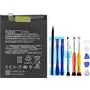 Vvuilsty BN5J - Batteria di ricambio per Redmi Note 12 5G, 0 Cycle, compatibile con Redmi Note 12 5G/Poco X5 5G, con kit di attrezzi di riparazione