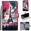 TOMYOU Custodia per Huawei P Smart 2019, Custodia in Pelle Honor 10 Lite Cover a Libro Huawei P Smart 2019 Flip Custodia Magnetica Portafoglio per Huawei P Smart 2019 / Honor 10 Lite