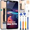ARSSLY LCD per Huawei Mate 20 PRO Display per Mate 20 PRO LYA-L09 LYA-L29 LYA-AL00 Touchscreen Digitazer Assembly Sostituzione Schermo con Riparazione (Schermo Piatto, Senza Fingerprint Unlocking)
