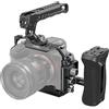 SMALLRIG A7 IV / A7S III Cage Advanced Cage Kit con Maniglia Superiore, Maniglia Laterale e Fermacavo HDMI per Sony Alpha 7 IV/Alpha 7 S III - 3669