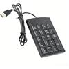 Risegun Mini Tastiera Digitale USB, Tastiera Digitale Portatile Tastiera Wired USB per PC Portatile 19 Tasti