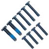Gintai Kit Viti per ASUS X555 X555L X555LA X5555LD X555LN X555Q X555QA F555 F555LA F555U K555 K555L W509 W519 VM510 Viti Telaio per Computer Portatile Viti di Fissaggio Sfondo del Computer Screws