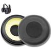 MDLSDE Cuscinetti Auricolari di Ricambio per Jabra Evolve 75+ 65+ 40 30II 20se 20, Cuscinetti Compatibili con Jabra Evolve con Morbida Pelle Proteica Schiuma Memoria Migliore Esperienza Sonora Nero