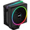 Aerocool Ventola per processore AeroCool Cylon 4 PWM RGB, nero - ACTC-CL30410.01 / CYLON4